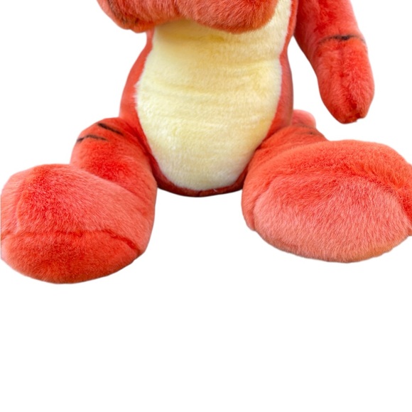 Large TIGGER Plush Stuffed Animal Soft Toy 18 Inches Orange Disney - Picture 3 of 6